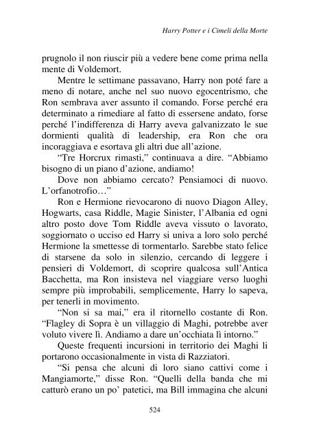 Harry Potter and the Deathly Hallows.pdf - I due volti della vita: il ...