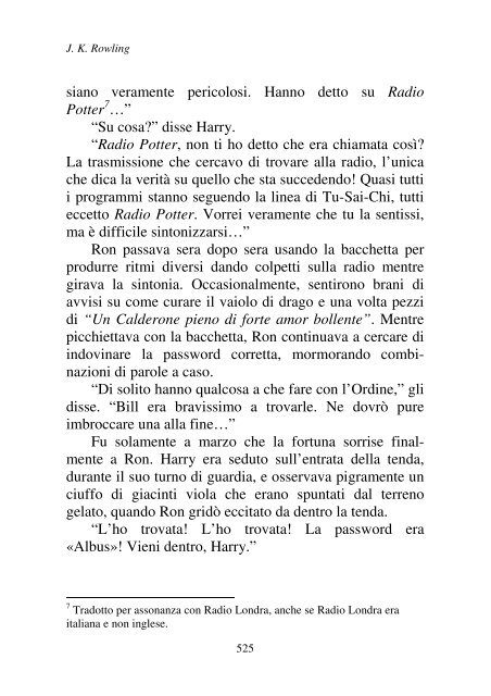 Harry Potter and the Deathly Hallows.pdf - I due volti della vita: il ...