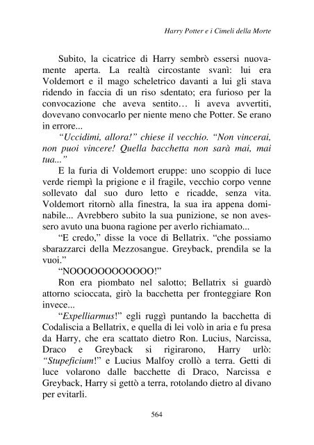 Harry Potter and the Deathly Hallows.pdf - I due volti della vita: il ...