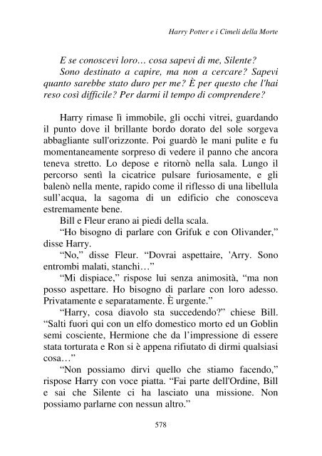 Harry Potter and the Deathly Hallows.pdf - I due volti della vita: il ...