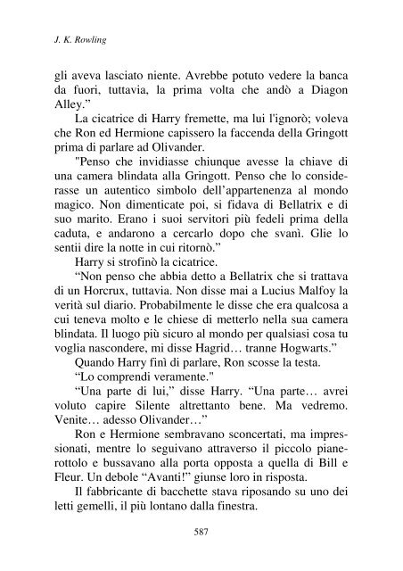 Harry Potter and the Deathly Hallows.pdf - I due volti della vita: il ...