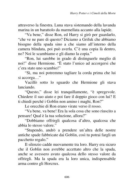 Harry Potter and the Deathly Hallows.pdf - I due volti della vita: il ...