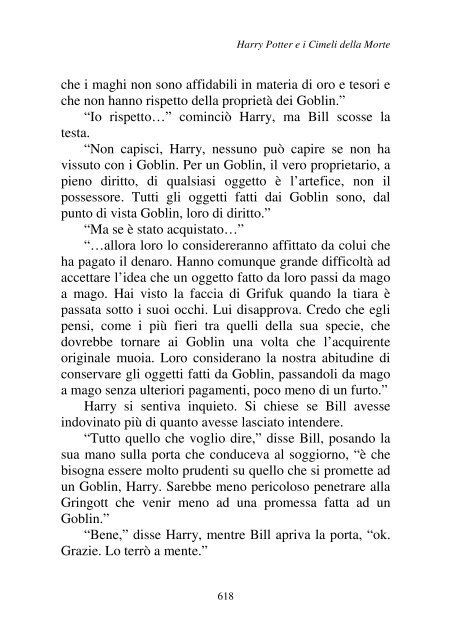 Harry Potter and the Deathly Hallows.pdf - I due volti della vita: il ...