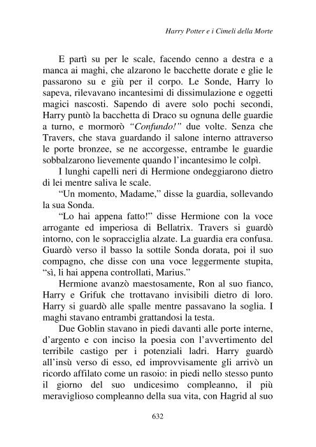 Harry Potter and the Deathly Hallows.pdf - I due volti della vita: il ...