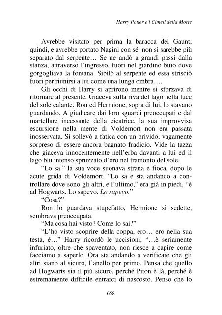 Harry Potter and the Deathly Hallows.pdf - I due volti della vita: il ...