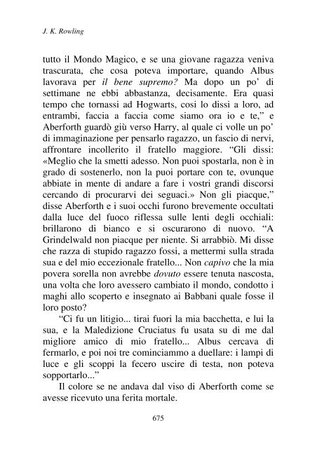 Harry Potter and the Deathly Hallows.pdf - I due volti della vita: il ...