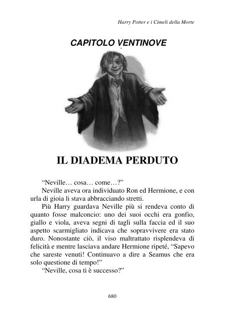 Harry Potter and the Deathly Hallows.pdf - I due volti della vita: il ...