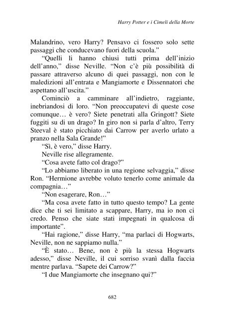 Harry Potter and the Deathly Hallows.pdf - I due volti della vita: il ...