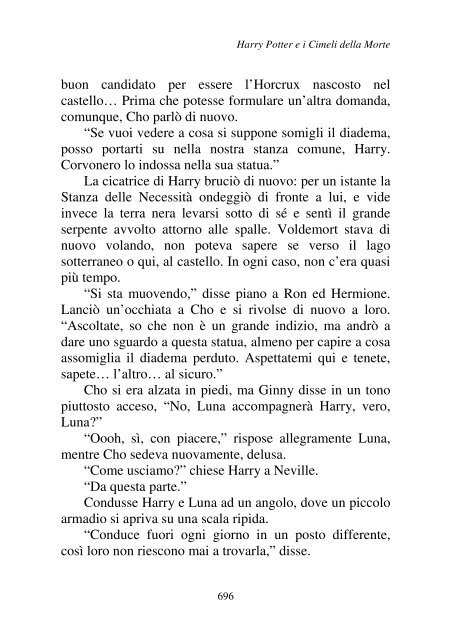 Harry Potter and the Deathly Hallows.pdf - I due volti della vita: il ...