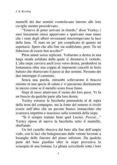 Harry Potter and the Deathly Hallows.pdf - I due volti della vita: il ...