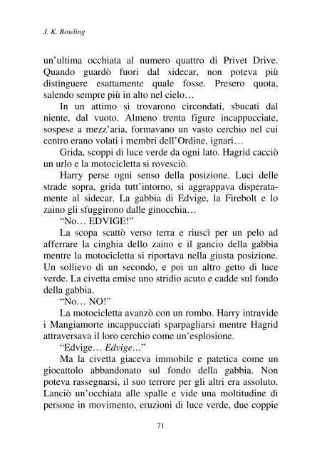 Harry Potter and the Deathly Hallows.pdf - I due volti della vita: il ...