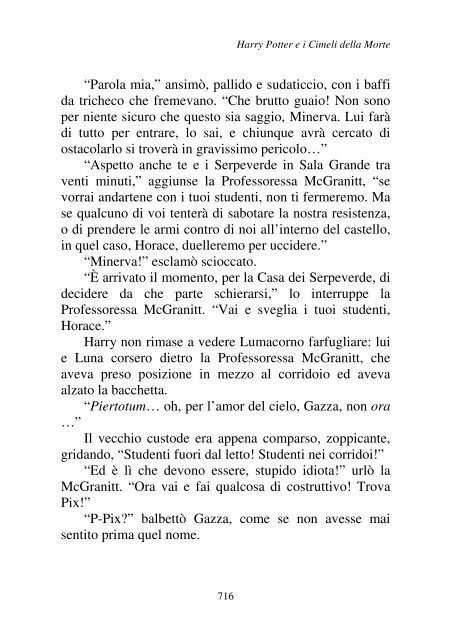 Harry Potter and the Deathly Hallows.pdf - I due volti della vita: il ...