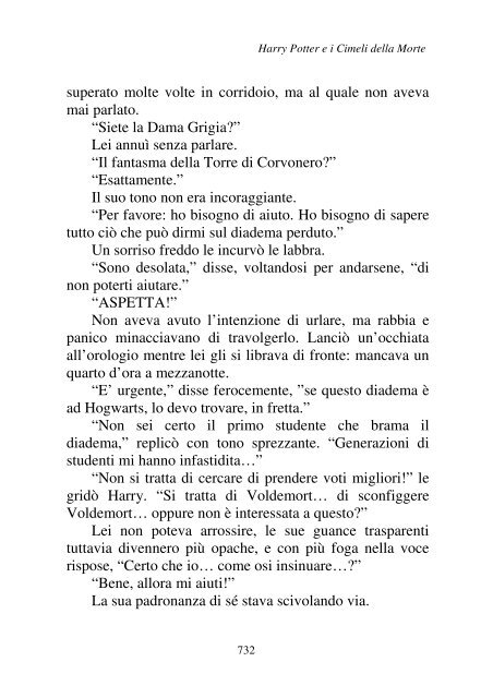 Harry Potter and the Deathly Hallows.pdf - I due volti della vita: il ...