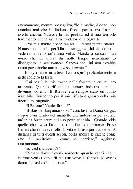 Harry Potter and the Deathly Hallows.pdf - I due volti della vita: il ...