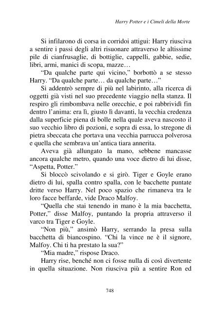 Harry Potter and the Deathly Hallows.pdf - I due volti della vita: il ...