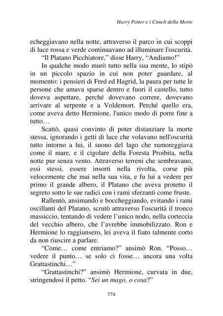 Harry Potter and the Deathly Hallows.pdf - I due volti della vita: il ...