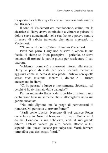 Harry Potter and the Deathly Hallows.pdf - I due volti della vita: il ...