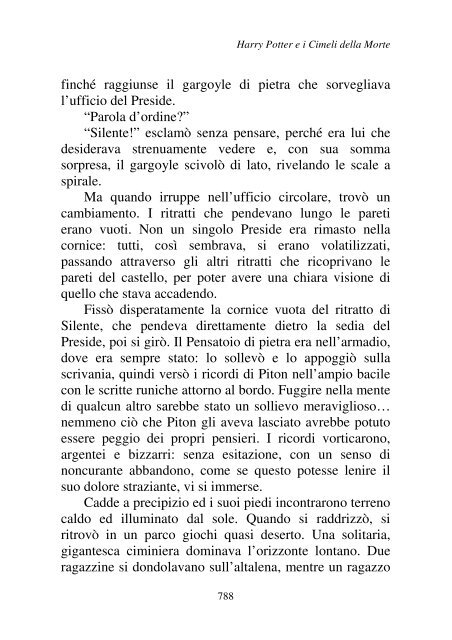 Harry Potter and the Deathly Hallows.pdf - I due volti della vita: il ...