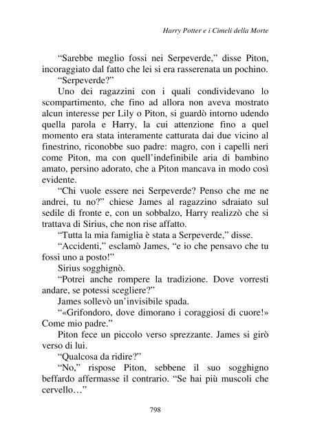 Harry Potter and the Deathly Hallows.pdf - I due volti della vita: il ...