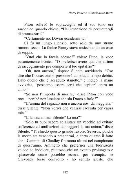 Harry Potter and the Deathly Hallows.pdf - I due volti della vita: il ...