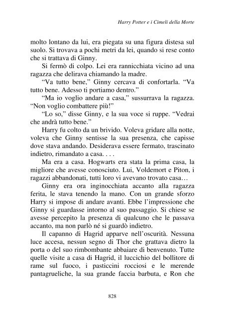 Harry Potter and the Deathly Hallows.pdf - I due volti della vita: il ...