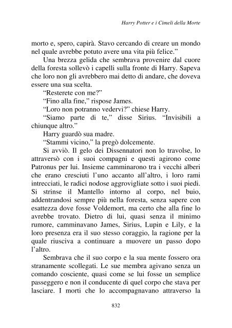 Harry Potter and the Deathly Hallows.pdf - I due volti della vita: il ...