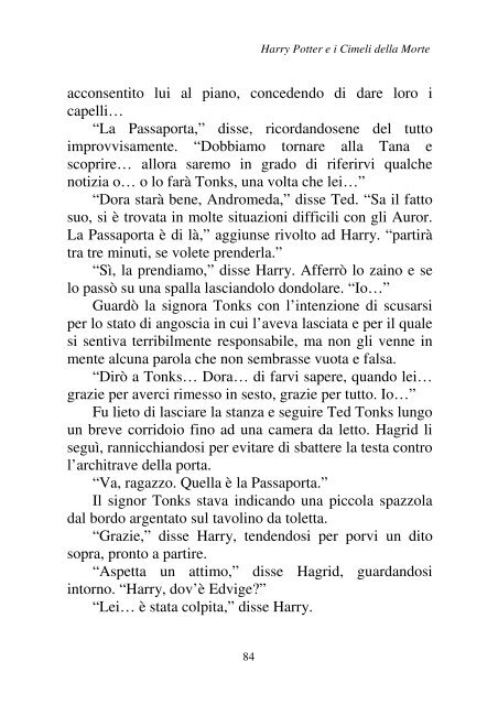 Harry Potter and the Deathly Hallows.pdf - I due volti della vita: il ...