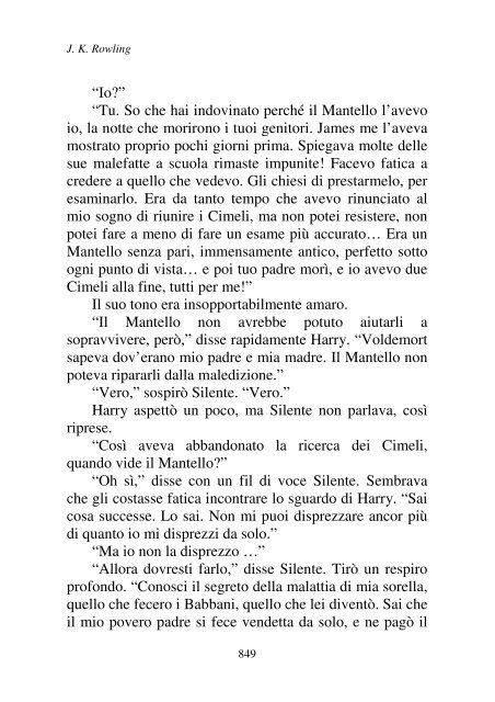 Harry Potter and the Deathly Hallows.pdf - I due volti della vita: il ...