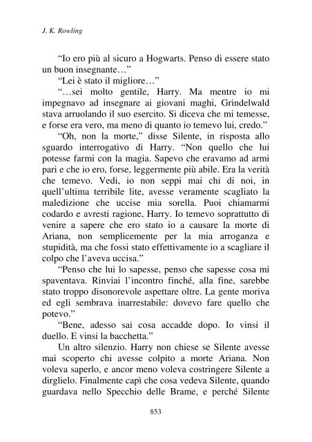 Harry Potter and the Deathly Hallows.pdf - I due volti della vita: il ...