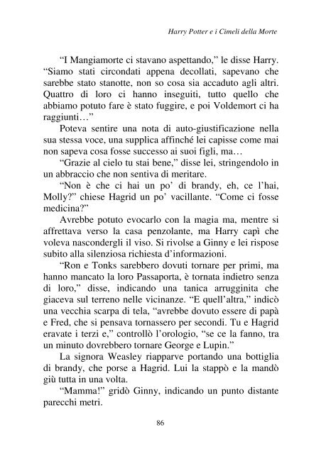 Harry Potter and the Deathly Hallows.pdf - I due volti della vita: il ...