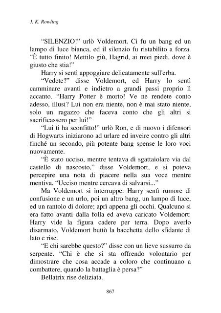 Harry Potter and the Deathly Hallows.pdf - I due volti della vita: il ...