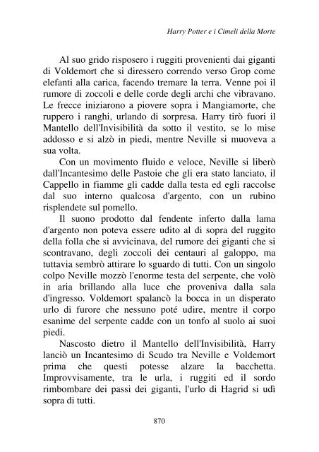 Harry Potter and the Deathly Hallows.pdf - I due volti della vita: il ...