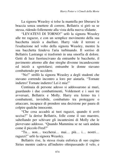 Harry Potter and the Deathly Hallows.pdf - I due volti della vita: il ...