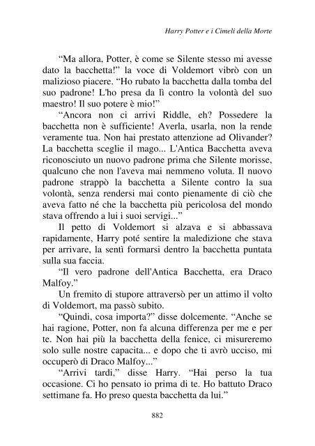 Harry Potter and the Deathly Hallows.pdf - I due volti della vita: il ...