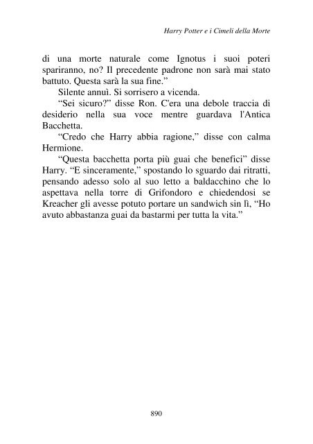 Harry Potter and the Deathly Hallows.pdf - I due volti della vita: il ...