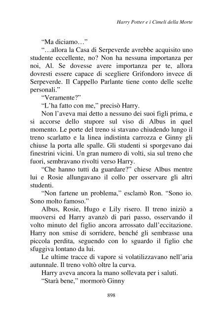 Harry Potter and the Deathly Hallows.pdf - I due volti della vita: il ...