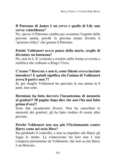 Harry Potter and the Deathly Hallows.pdf - I due volti della vita: il ...