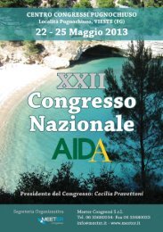 Programma Scientifico (pdf) - AIDA