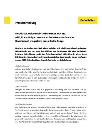 Download - Gelbe Seiten Marketing Gesellschaft