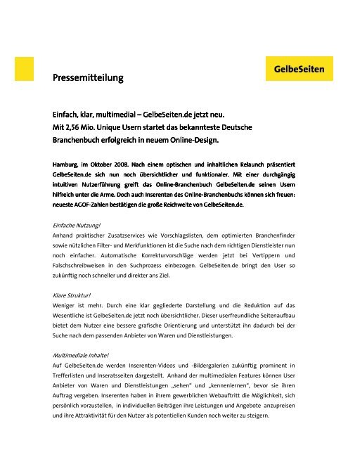 Download - Gelbe Seiten Marketing Gesellschaft