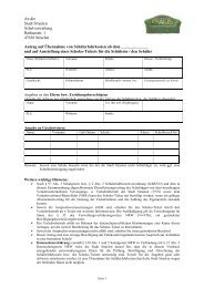 An die Stadt Straelen Schulverwaltung Rathausstr. 1 47638 Straelen ...