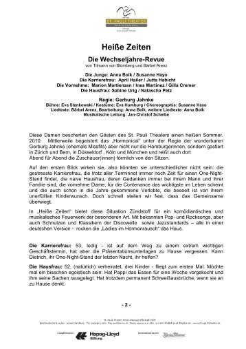 Das Stück (PDF Download) - St. Pauli Theater