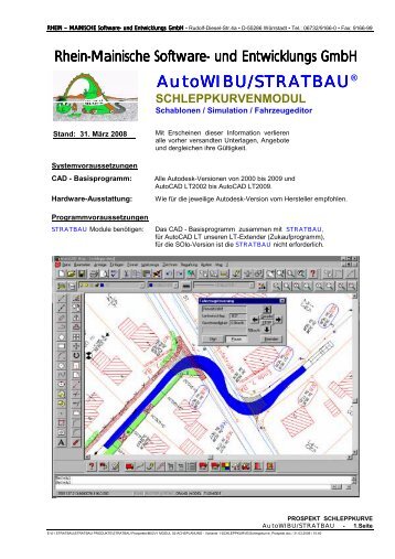 AutoWIBU/STRATBAU - Rhein-Mainische Software- und ...