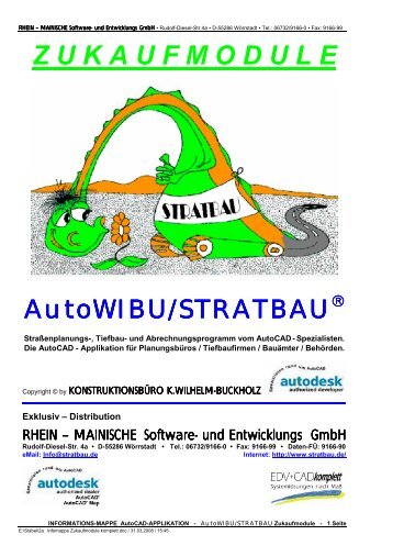 zukaufmodule - Rhein-Mainische Software- und Entwicklungs GmbH