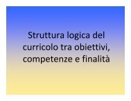 la costruzione del curricolo verticale - Scuola Media Pianciani ...