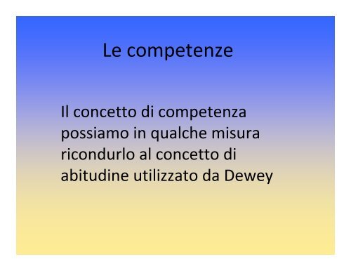 la costruzione del curricolo verticale - Scuola Media Pianciani ...