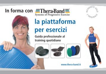 In forma con la piattaforma per esercizi - Thera-Band