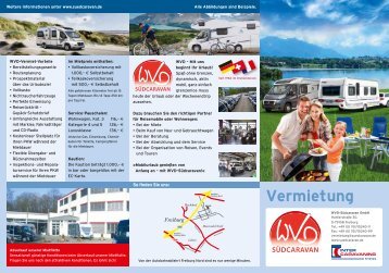 Mietprospekt (PDF, 980kb) - WVD-Südcaravan