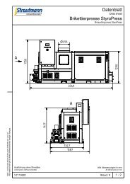 Datenblatt Brikettierpresse StyroPress