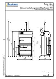 Datenblatt BalePress 700 Folie Kartonage